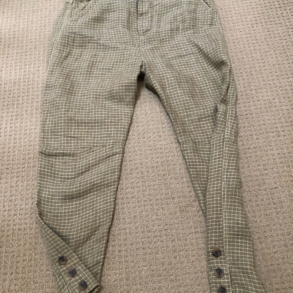 Unique pair of L.A.M.B. Linen Trousers